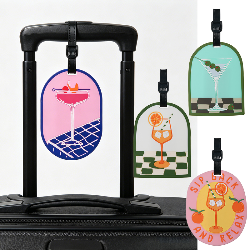 Men'S Vacation Accessories - Travel Luggage Tags Privacy Protection Suitcase