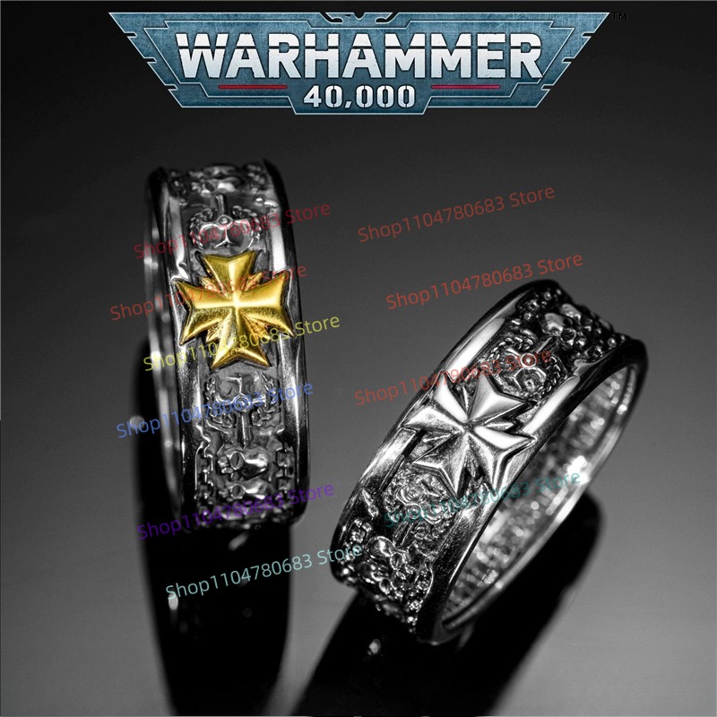 Men Accessories Collection - 40K Black Templars Crusader Vows Ring