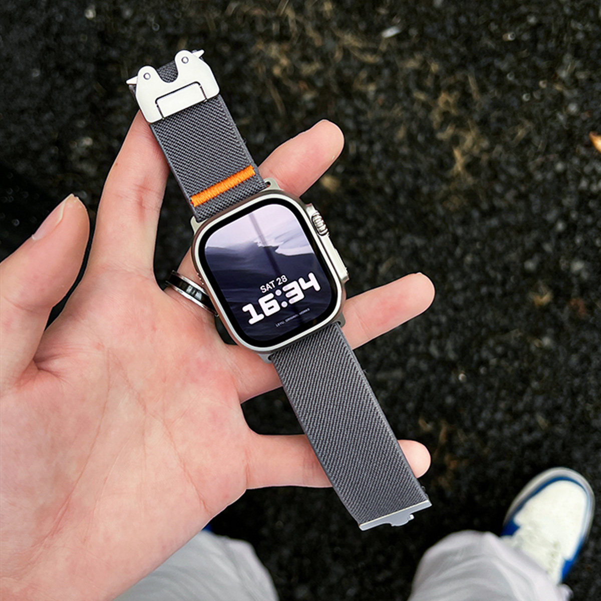 Men Accessories Website - Nylon Strap for Apple Watch Band