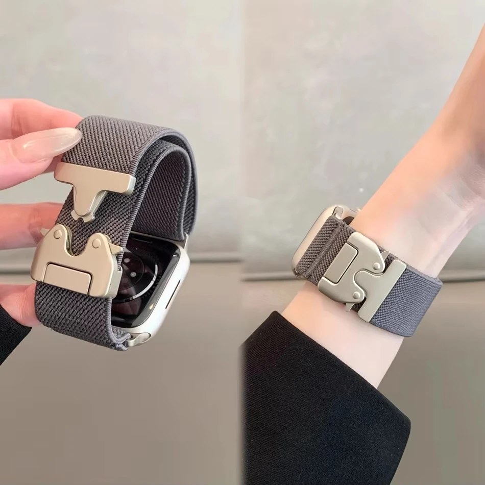 Men Accessories Website - Parachute Strap for Apple Watch Band