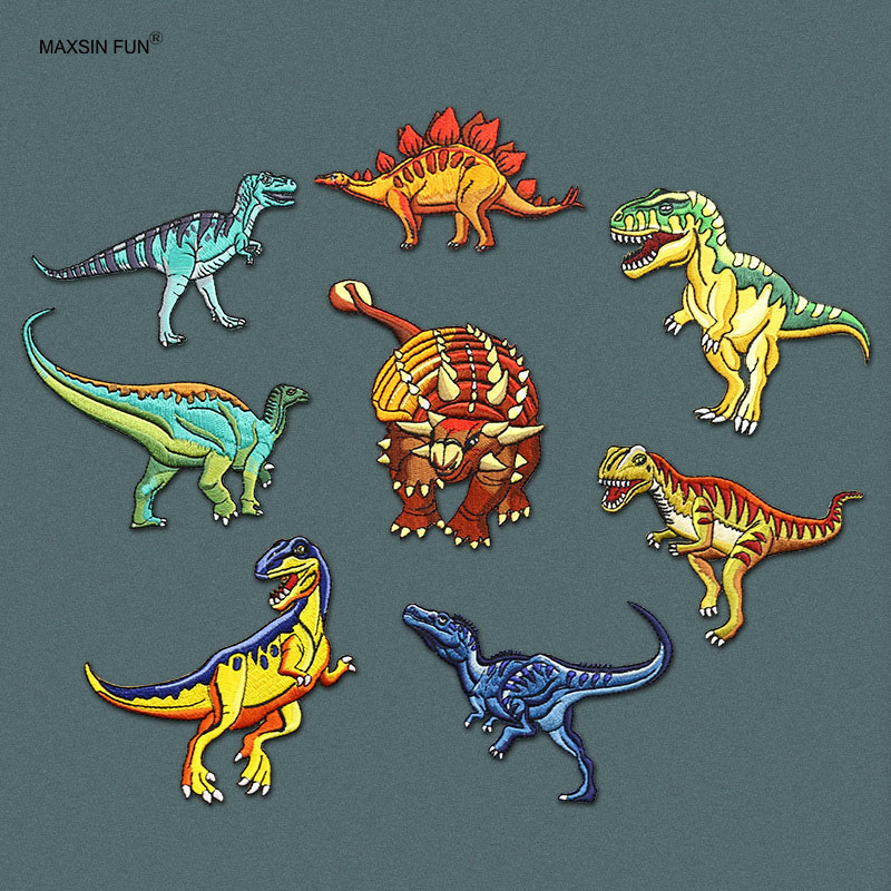 Men Accessories Collection - 1 Piece Dinosaur Collection Iron on