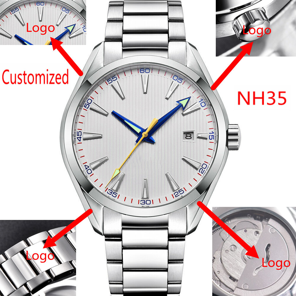 Men Accessories Bracelet - Custom Logo 41mm Men Miyota/NH35 Automatic