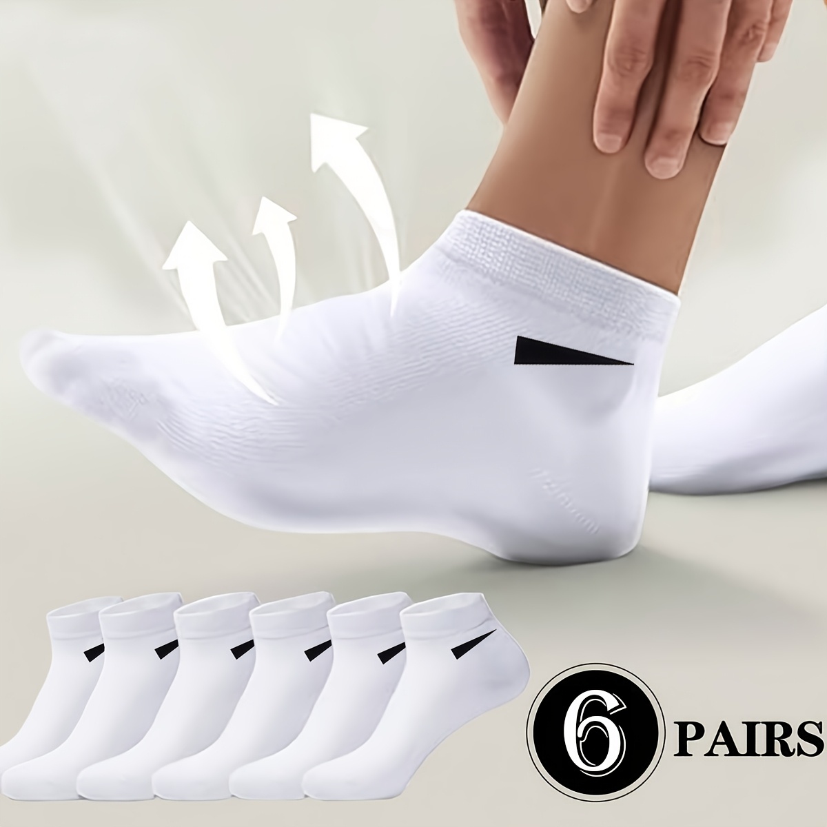 Men Accessories All - 6/12 unisex, low cut invisible socks,