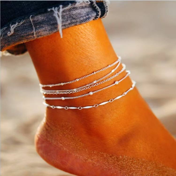 Popular  Simple Anklet Summer  - Men'S Vacation Accessories ulasan dan harga