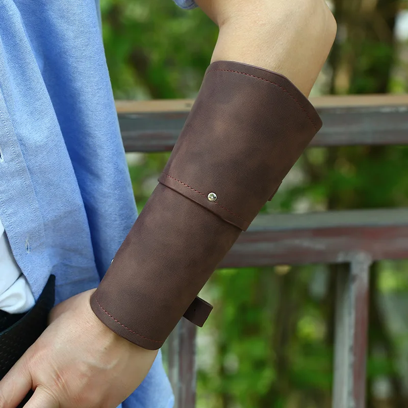 Medieval Armor Gloves Wide Cuf - Men Accessories Bracelet ulasan dan harga
