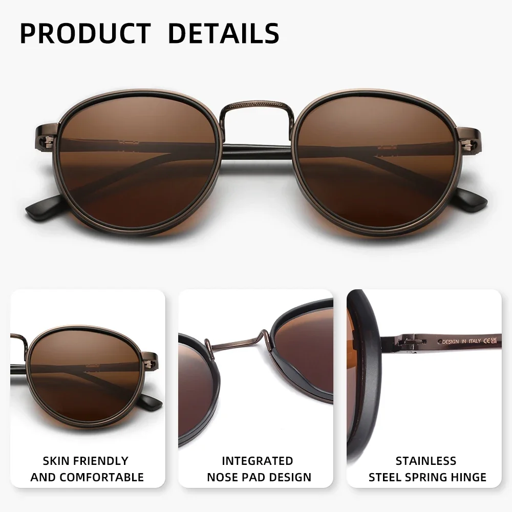 Fashion Rrtro Men Women Sungla - Men'S Vacation Accessories ulasan dan harga