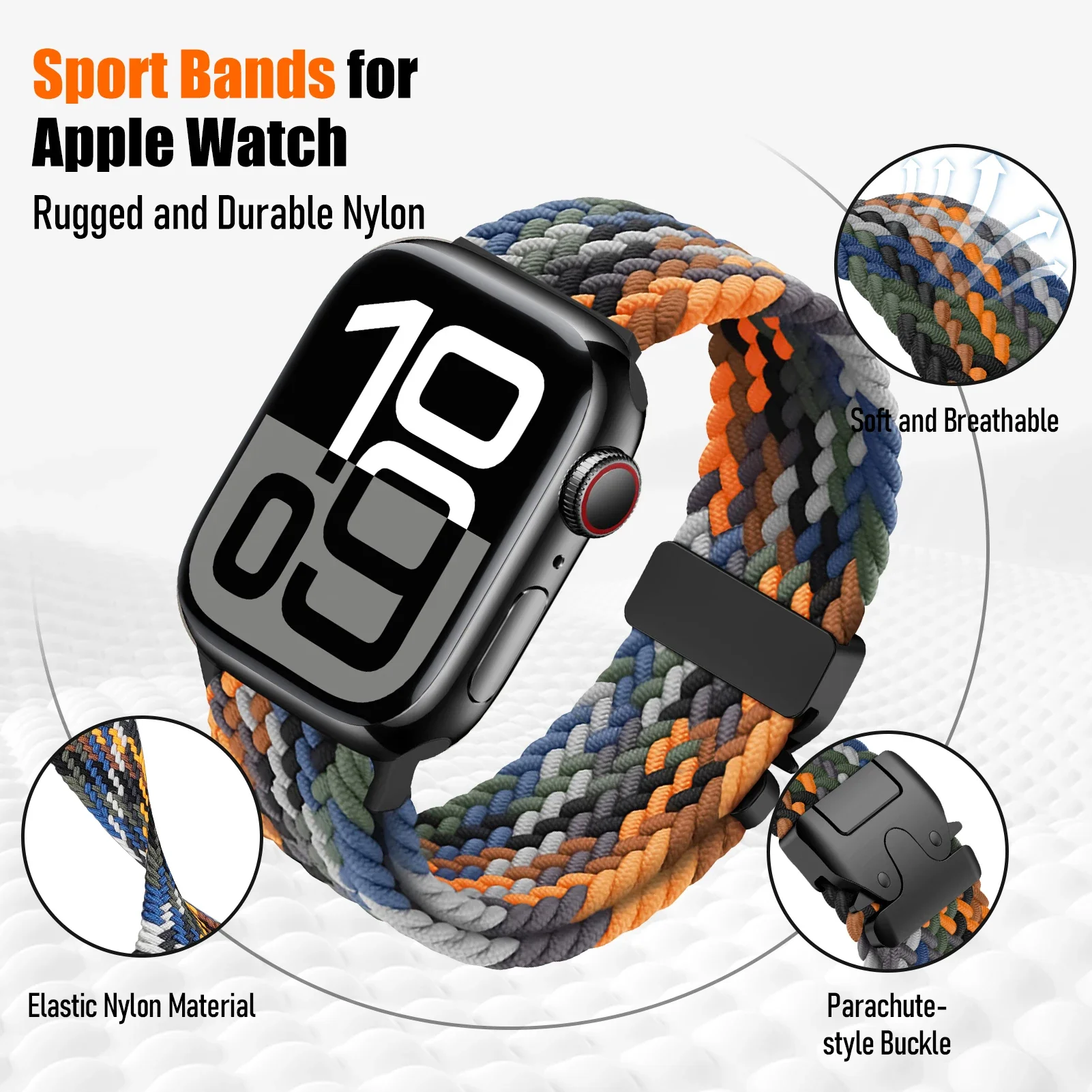 Braided Band For Apple Watch S - Men Accessories Website ulasan dan harga