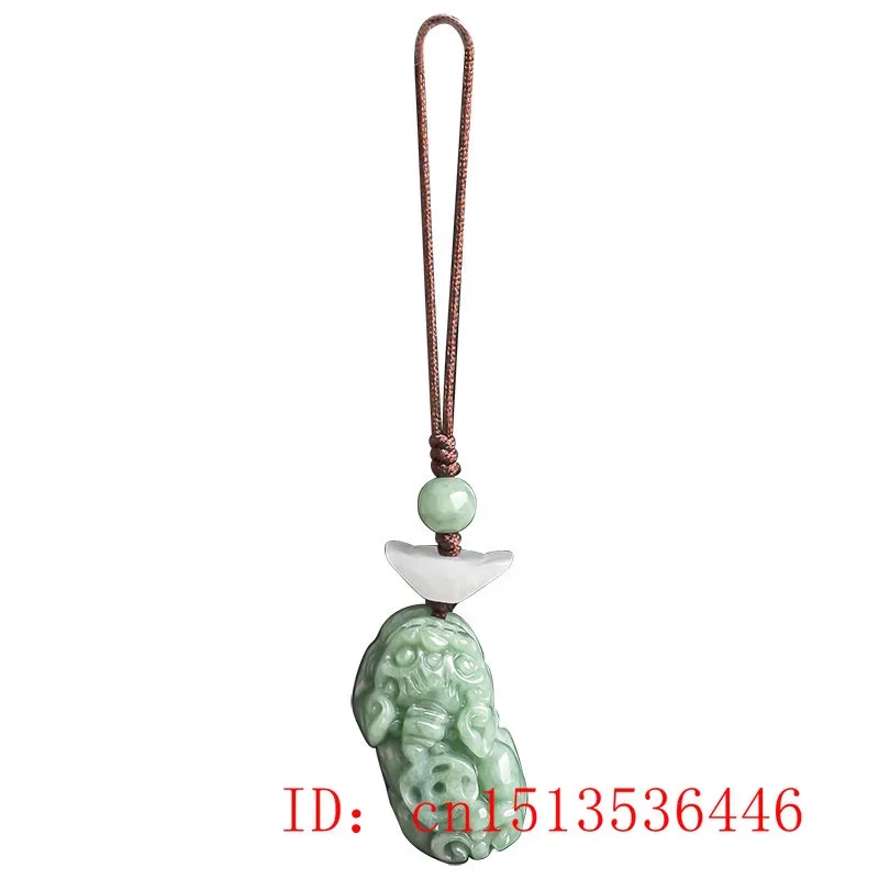 Burmese Emerald Pixiu Yuanbao  - Men Accessories Chain ulasan dan harga
