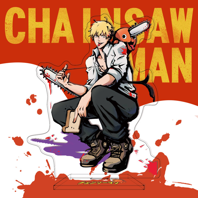 16Cm Anime Chainsaw Man Acryli - Men Accessories Collection ulasan dan harga