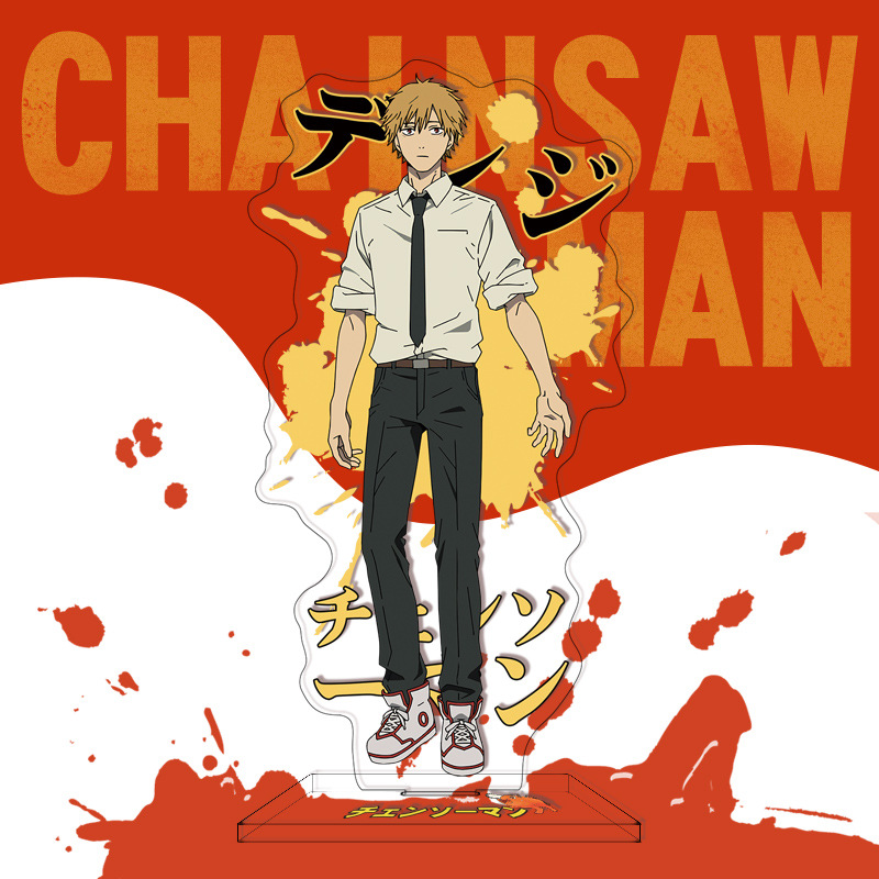 16Cm Anime Chainsaw Man Acryli - Men Accessories Collection ulasan dan harga
