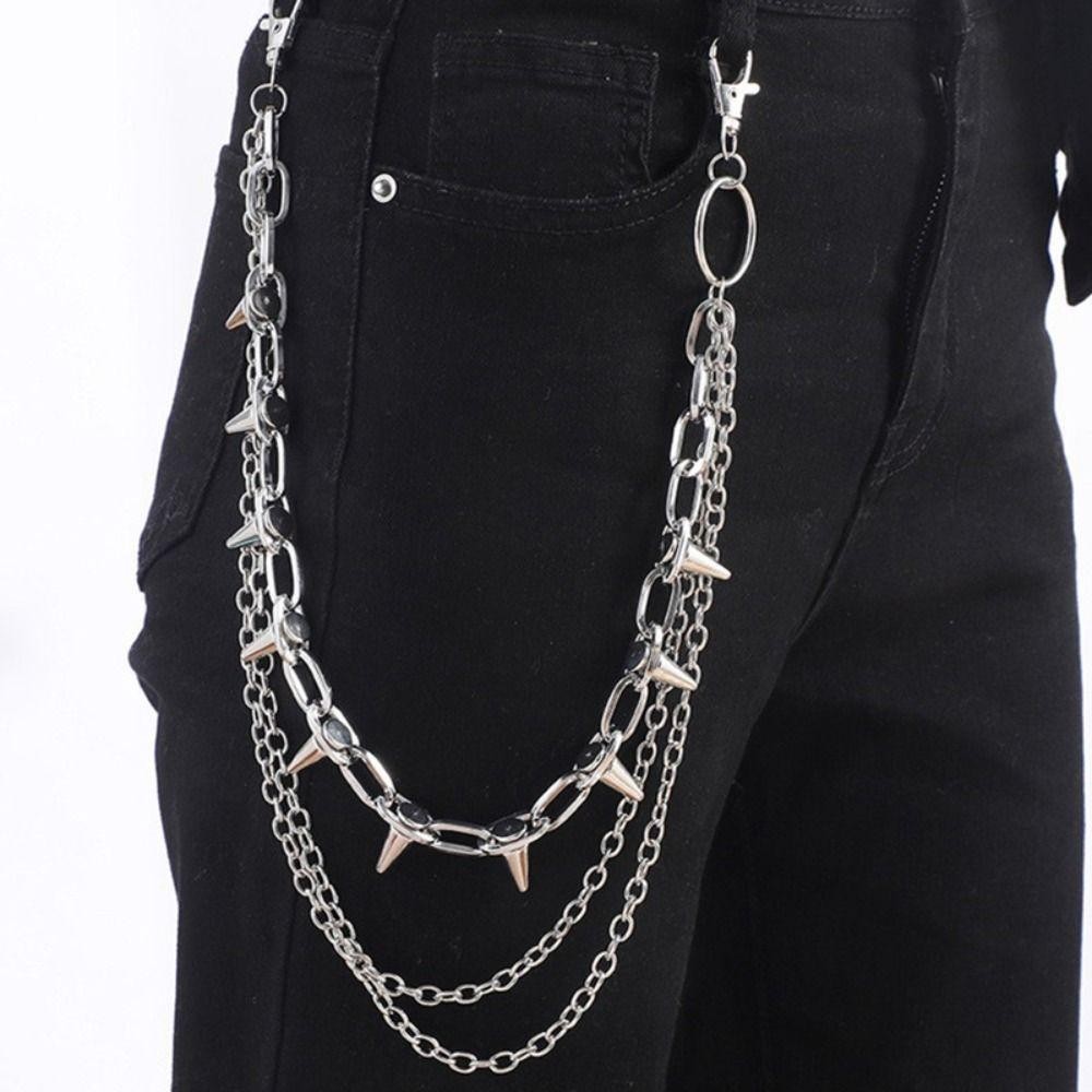 Unisex Hip Hop Punk Rock Metal - Men Accessories Chain ulasan dan harga