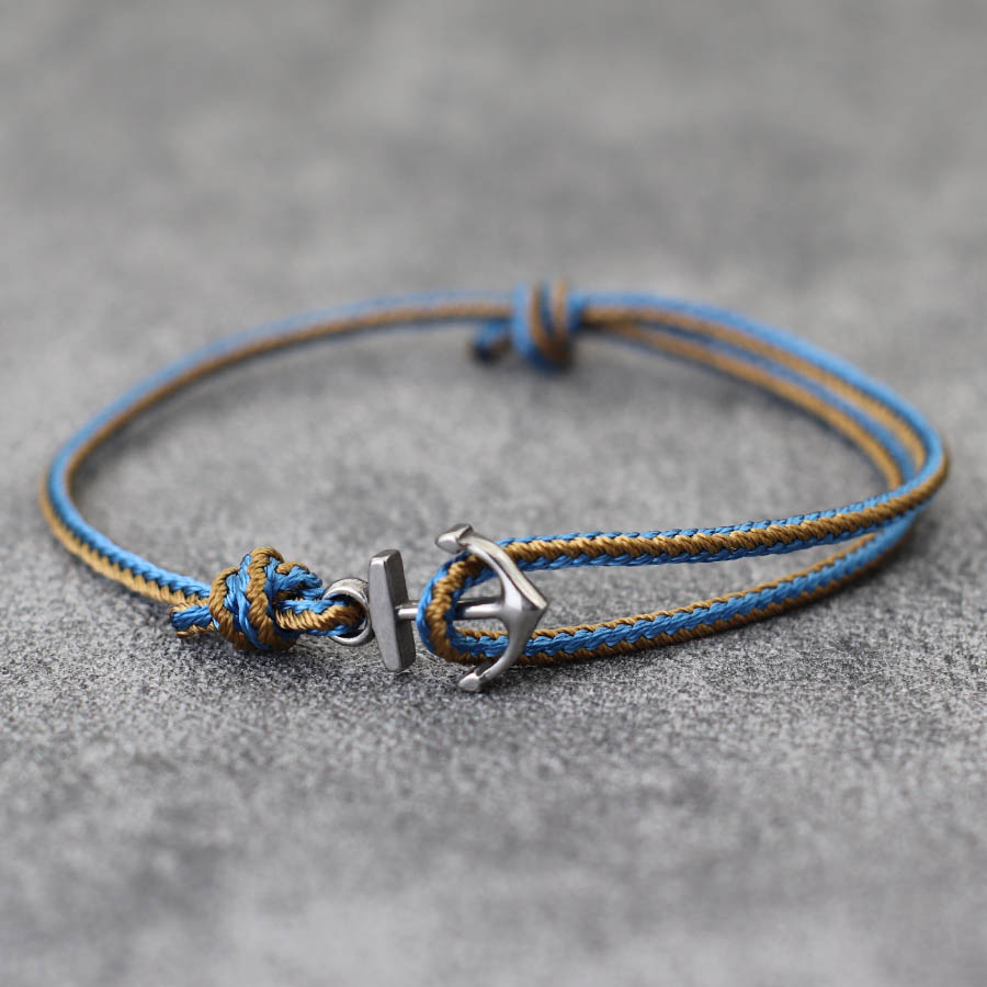 Minimalist Anchor Thin Rope Br - Men'S Vacation Accessories ulasan dan harga