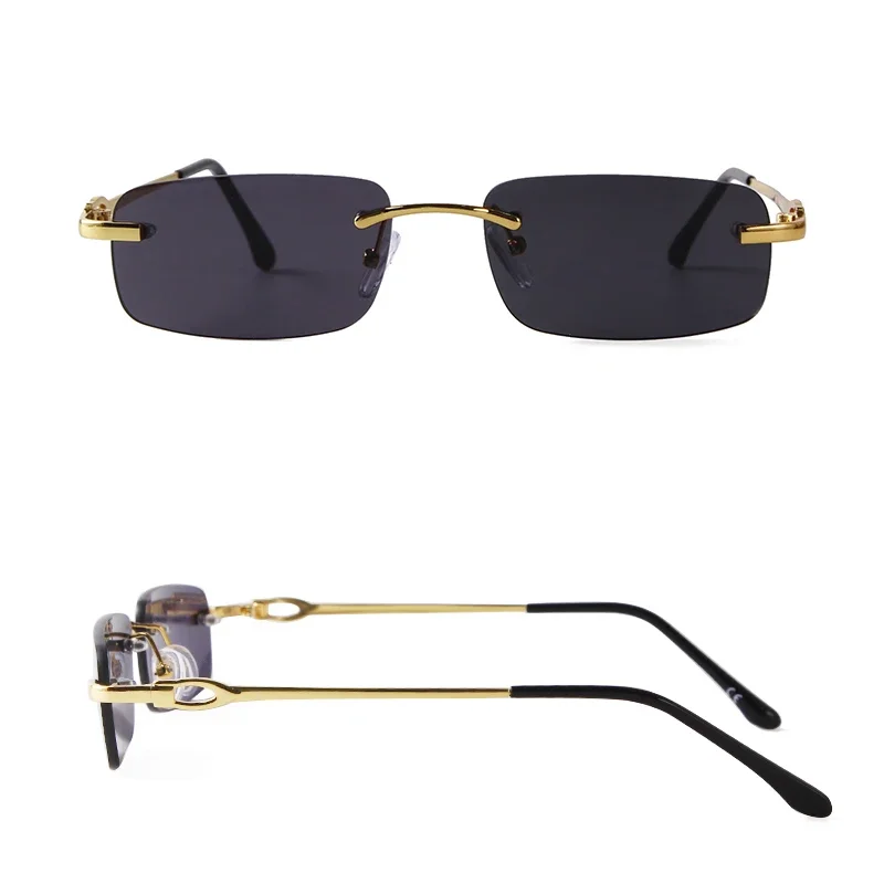 ZXIAC Simple Rimless Square Su - Men'S Vacation Accessories ulasan dan harga
