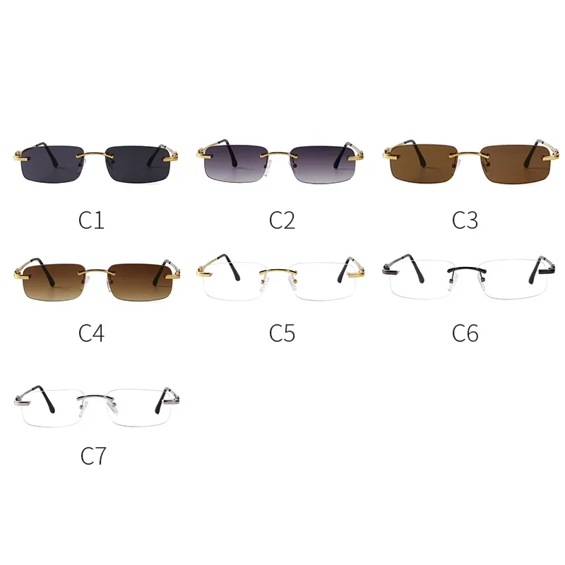 ZXIAC Simple Rimless Square Su - Men'S Vacation Accessories ulasan dan harga