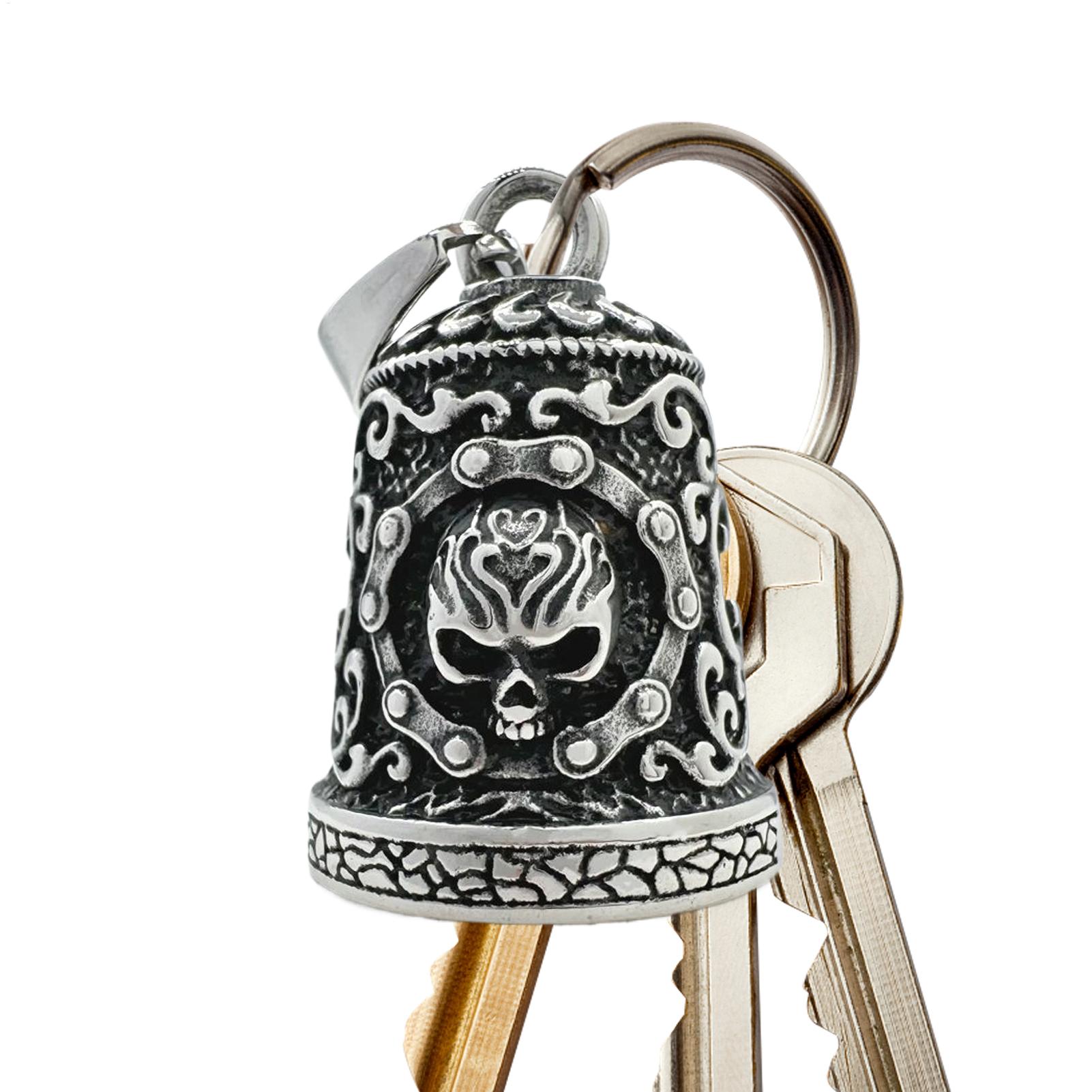 Skull Bell Charm Motorcycle Be - Men Accessories Chain ulasan dan harga