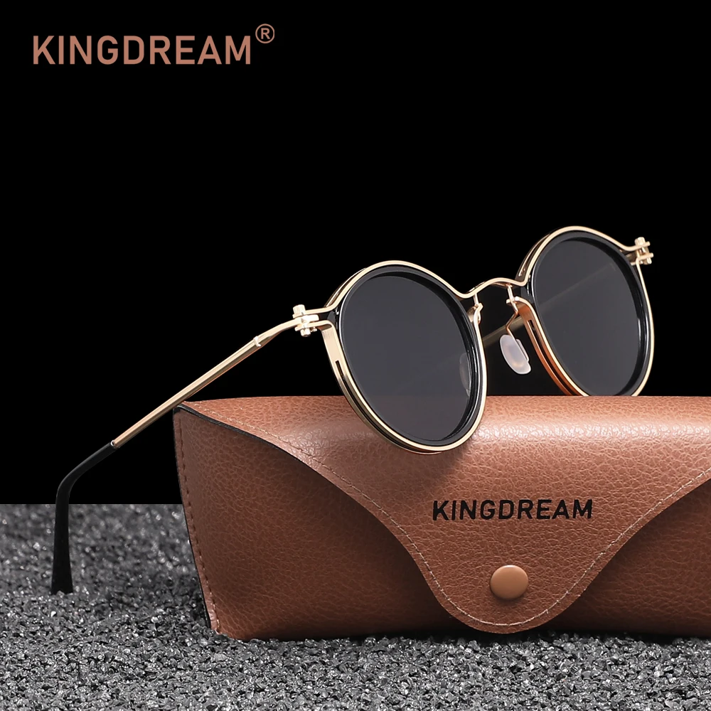 KINGDREAM Small Round Frame Cl - Men'S Vacation Accessories ulasan dan harga