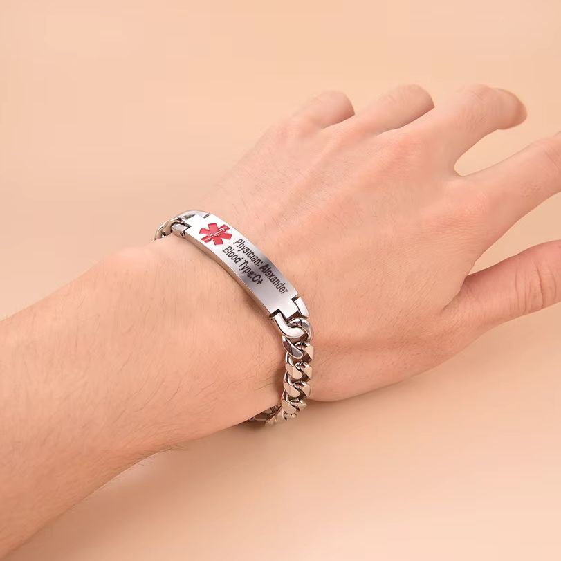 U7 Custom Stainless Steel 17/2 - Men Accessories Bracelet ulasan dan harga