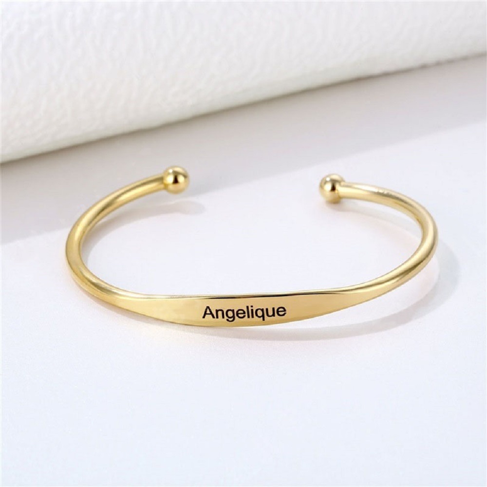 Personalized Stainless Steel B - Men Accessories All ulasan dan harga