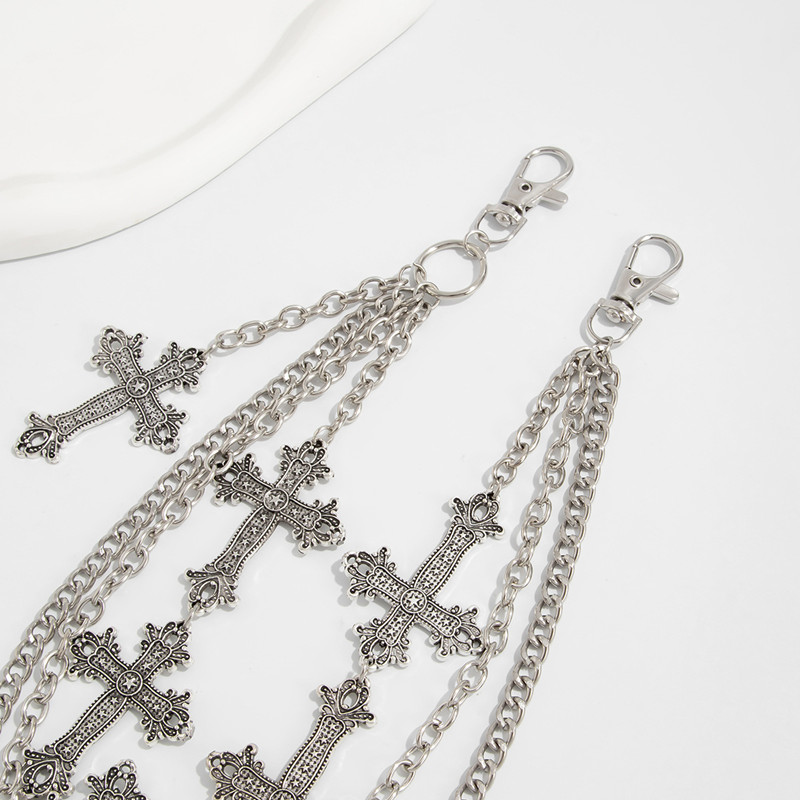 Fashion Punk Metal Pants Chain - Men Accessories Chain ulasan dan harga
