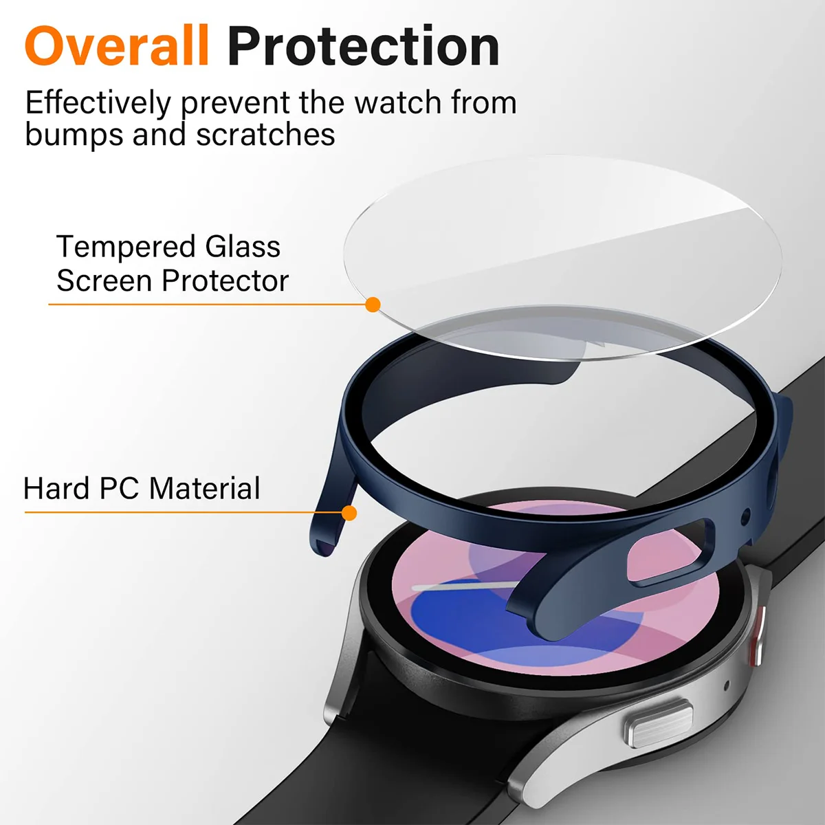 Silicone strap+case for Samsun - Men Accessories Website ulasan dan harga