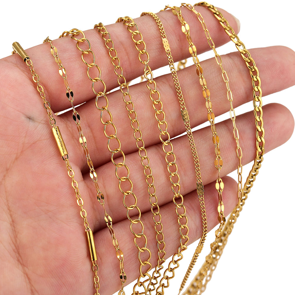 2meter Stainless Steel Lips NK - Men Accessories Chain ulasan dan harga