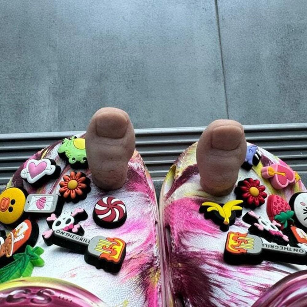 Funny Toe Shoe Charms DIY Mini - Men'S Accessories Crocs ulasan dan harga