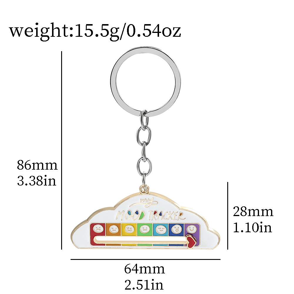 Cloud Shape Keychain Sliding I - Men Accessories Chain ulasan dan harga