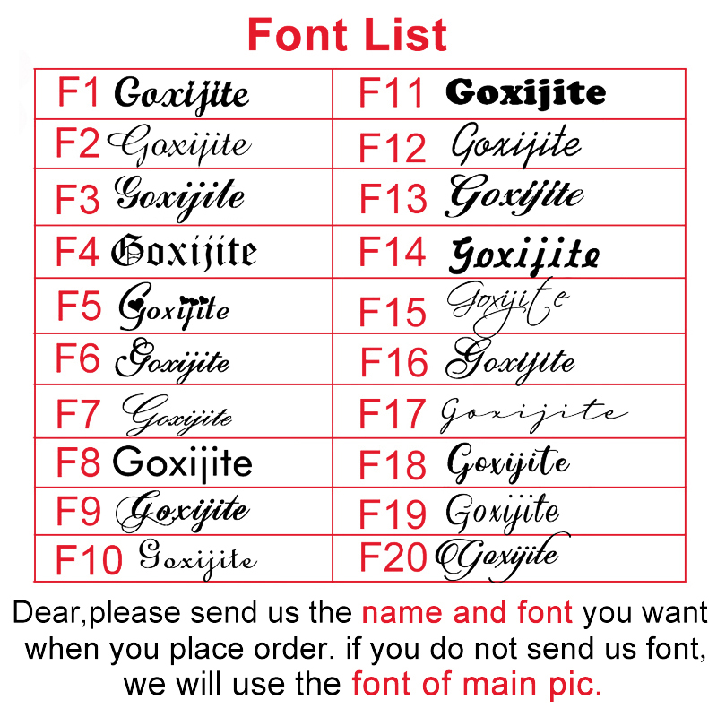 Goxijite Customize Name Neckla - Men Accessories Bracelet ulasan dan harga