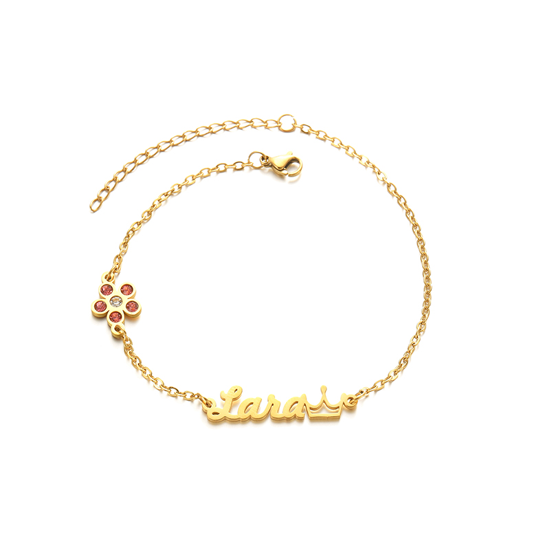 Goxijite Customize Name Neckla - Men Accessories Bracelet ulasan dan harga
