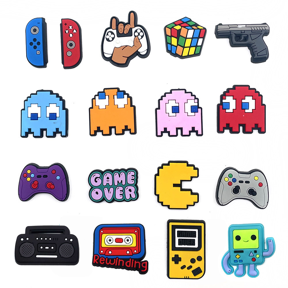 Pac-Man 17pcs Shoe Charms Set, - Men'S Accessories Crocs ulasan dan harga