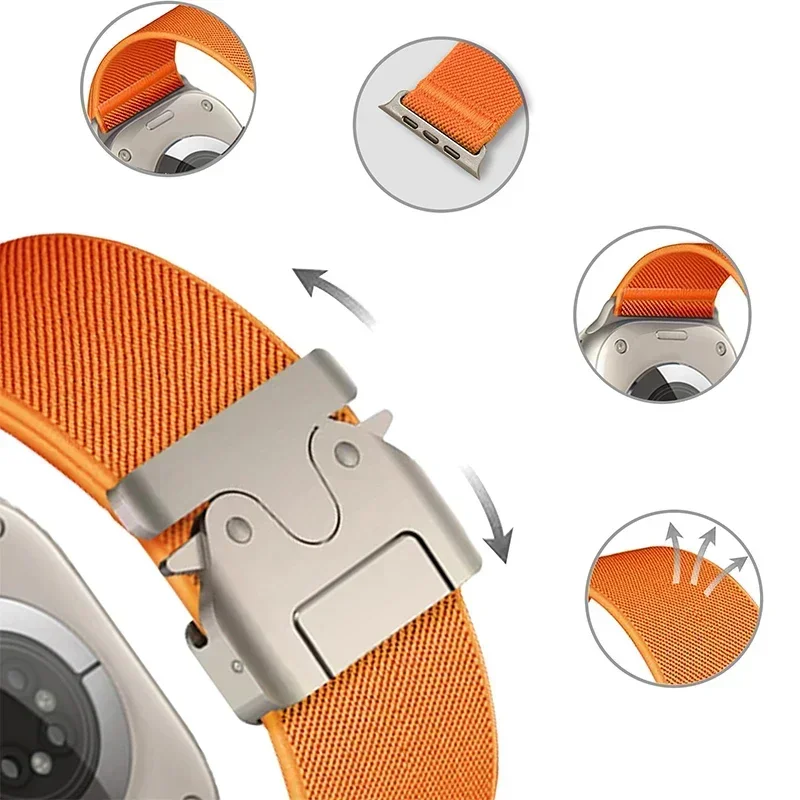 Parachute Strap for Apple Watc - Men Accessories Website ulasan dan harga