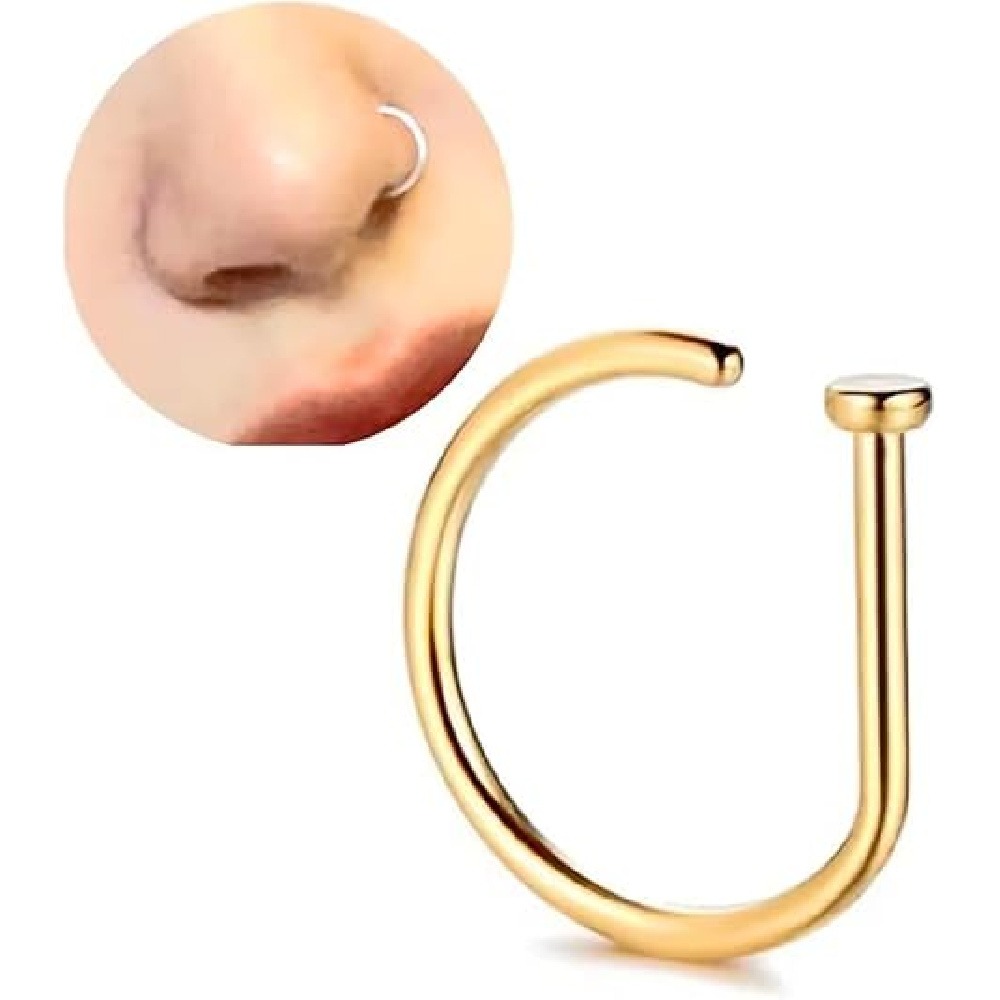 4 Pack Non Piercing D-Shaped N - Men Accessories Collection ulasan dan harga