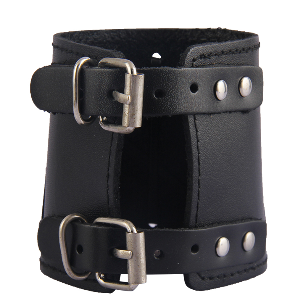 PU Leather Arm Armor Cuff Wris - Men Accessories Bracelet ulasan dan harga