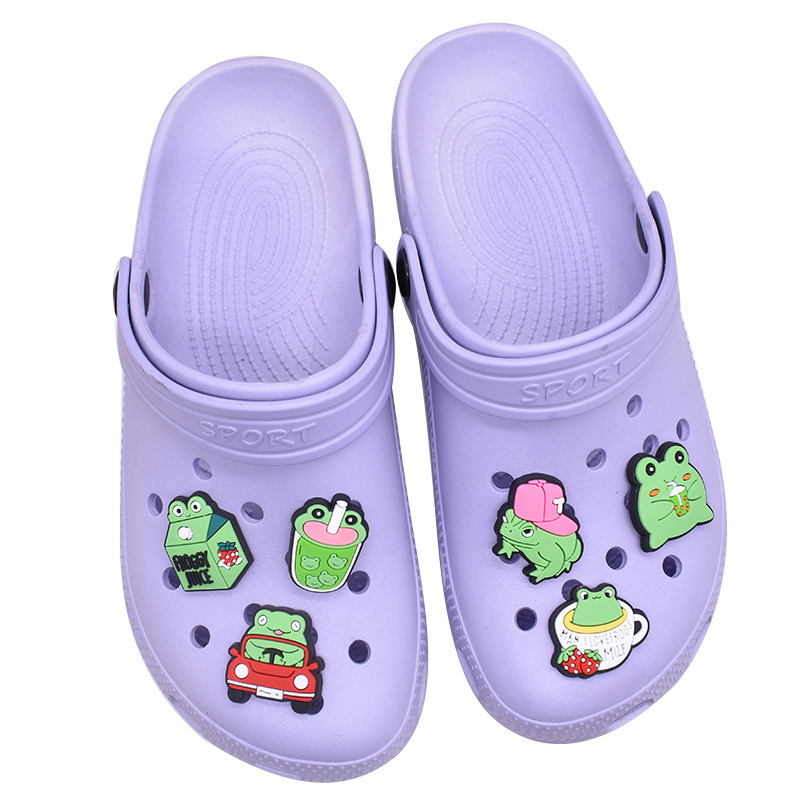 Frog Shoe Charms Pin for Crocs - Men'S Accessories Crocs ulasan dan harga