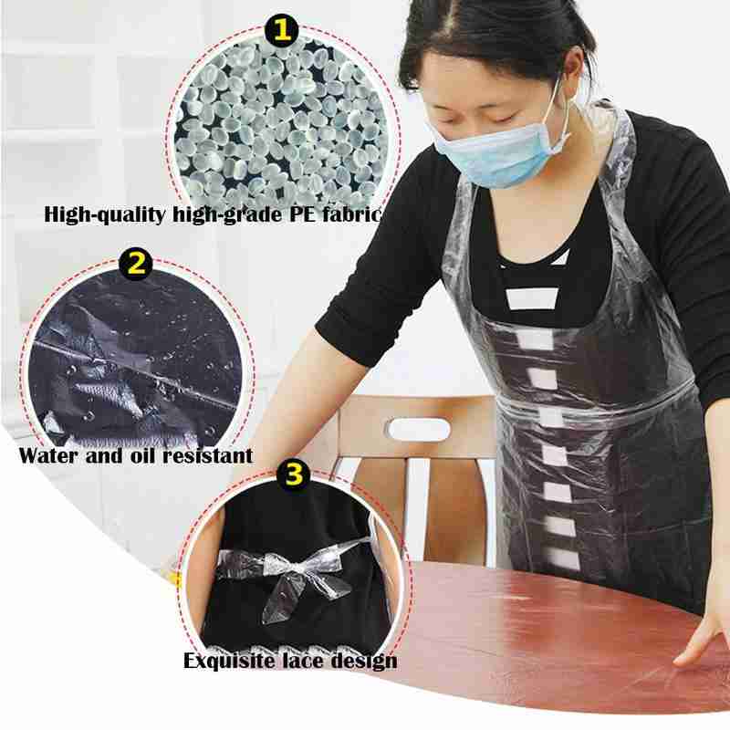 20PCS Disposable Kitchen Apron - Men Accessories Collection ulasan dan harga