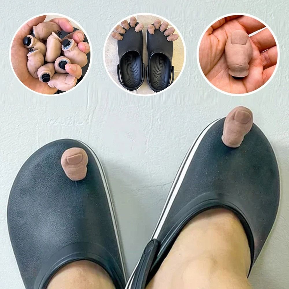 Funny Toe Shoe Charms DIY Mini - Men'S Accessories Crocs ulasan dan harga