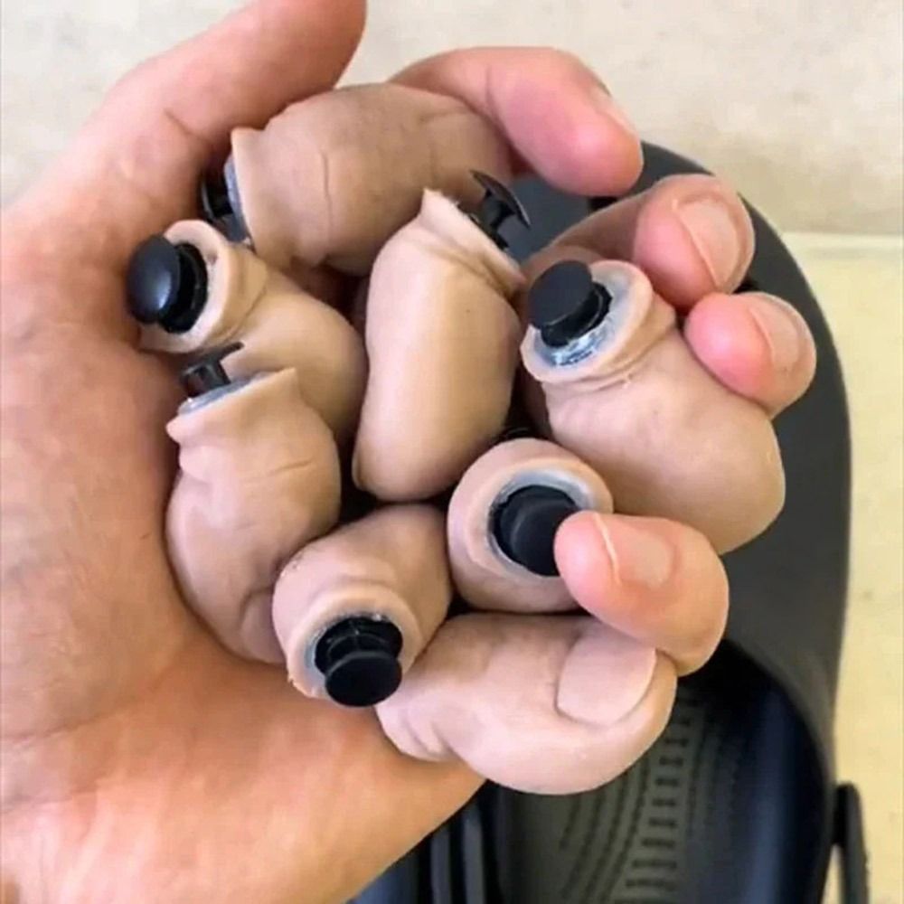 Funny Toe Shoe Charms DIY Mini - Men'S Accessories Crocs ulasan dan harga