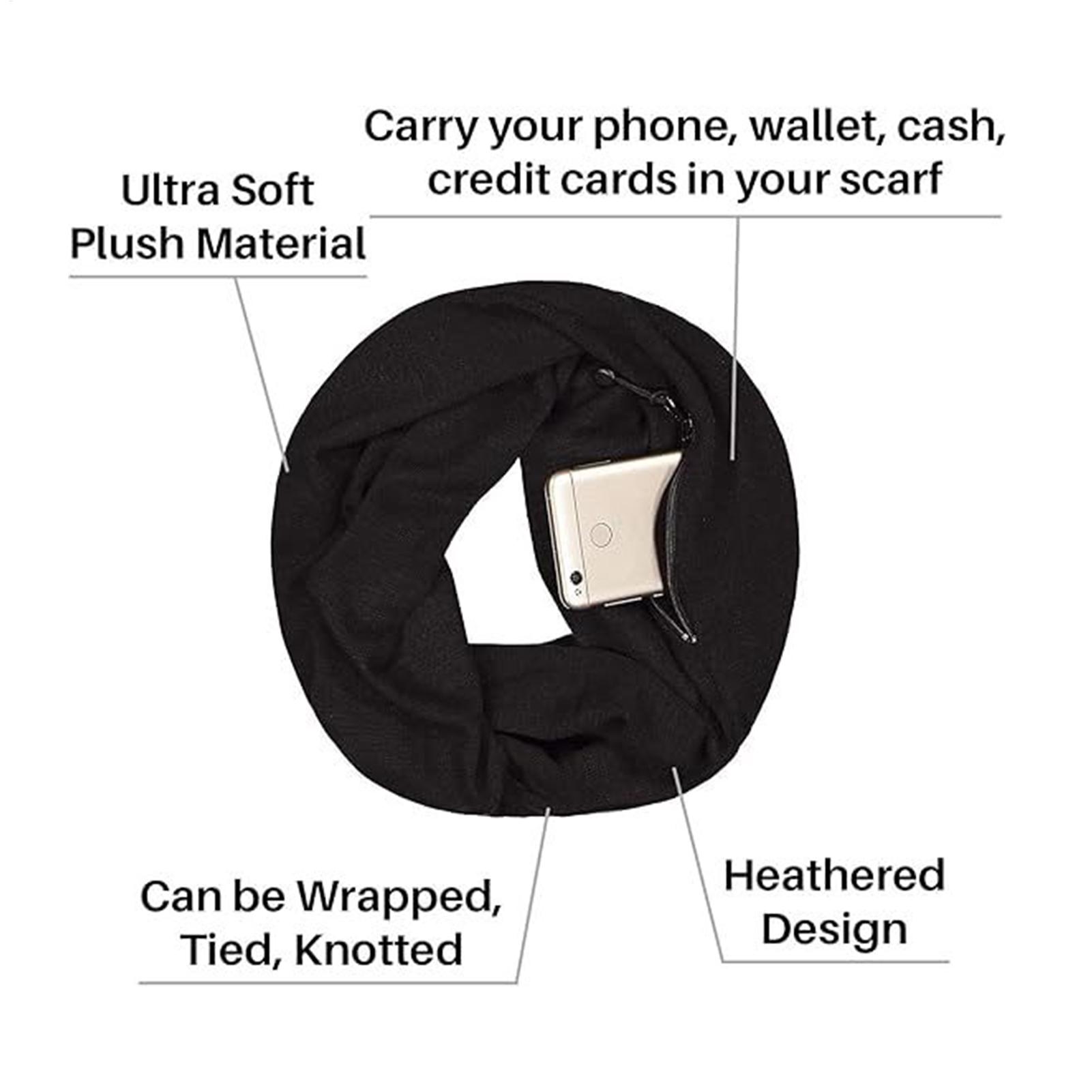 Travel Shawl Neck Scarf With Z - Men'S Vacation Accessories ulasan dan harga