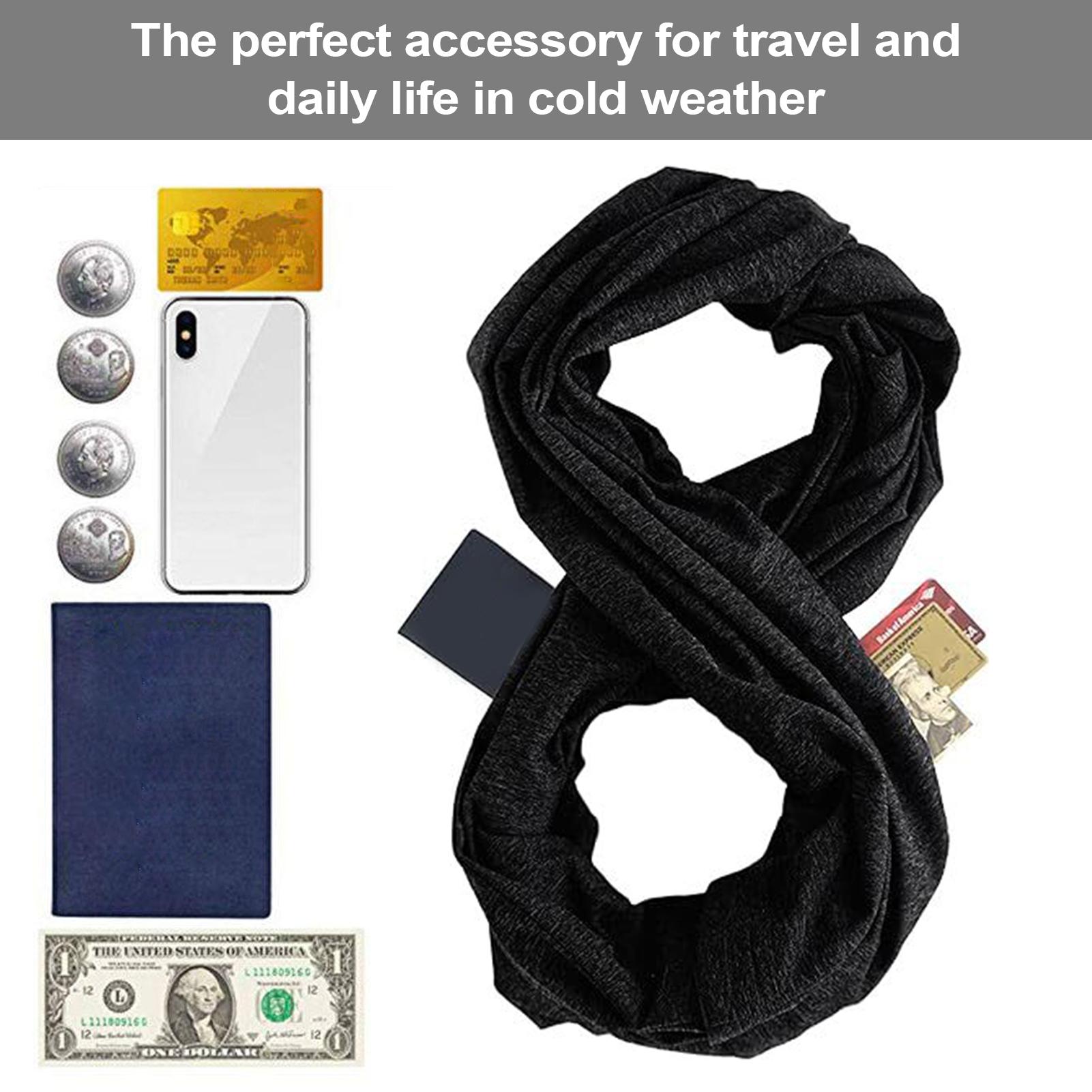 Travel Shawl Neck Scarf With Z - Men'S Vacation Accessories ulasan dan harga