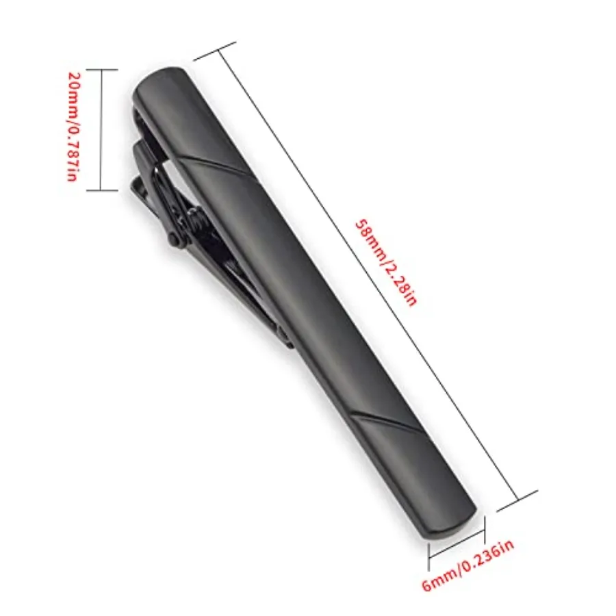 4Pcs Tie Clips For Men Tie Bar - Men'S Accessories Fashion ulasan dan harga