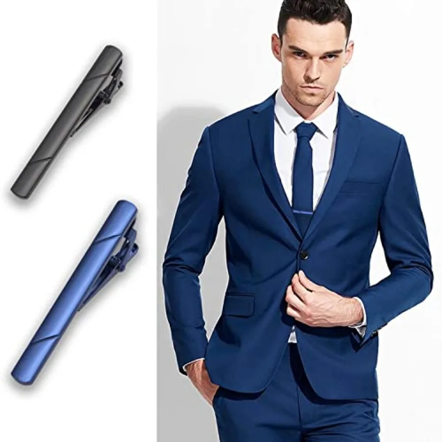 4Pcs Tie Clips For Men Tie Bar - Men'S Accessories Fashion ulasan dan harga
