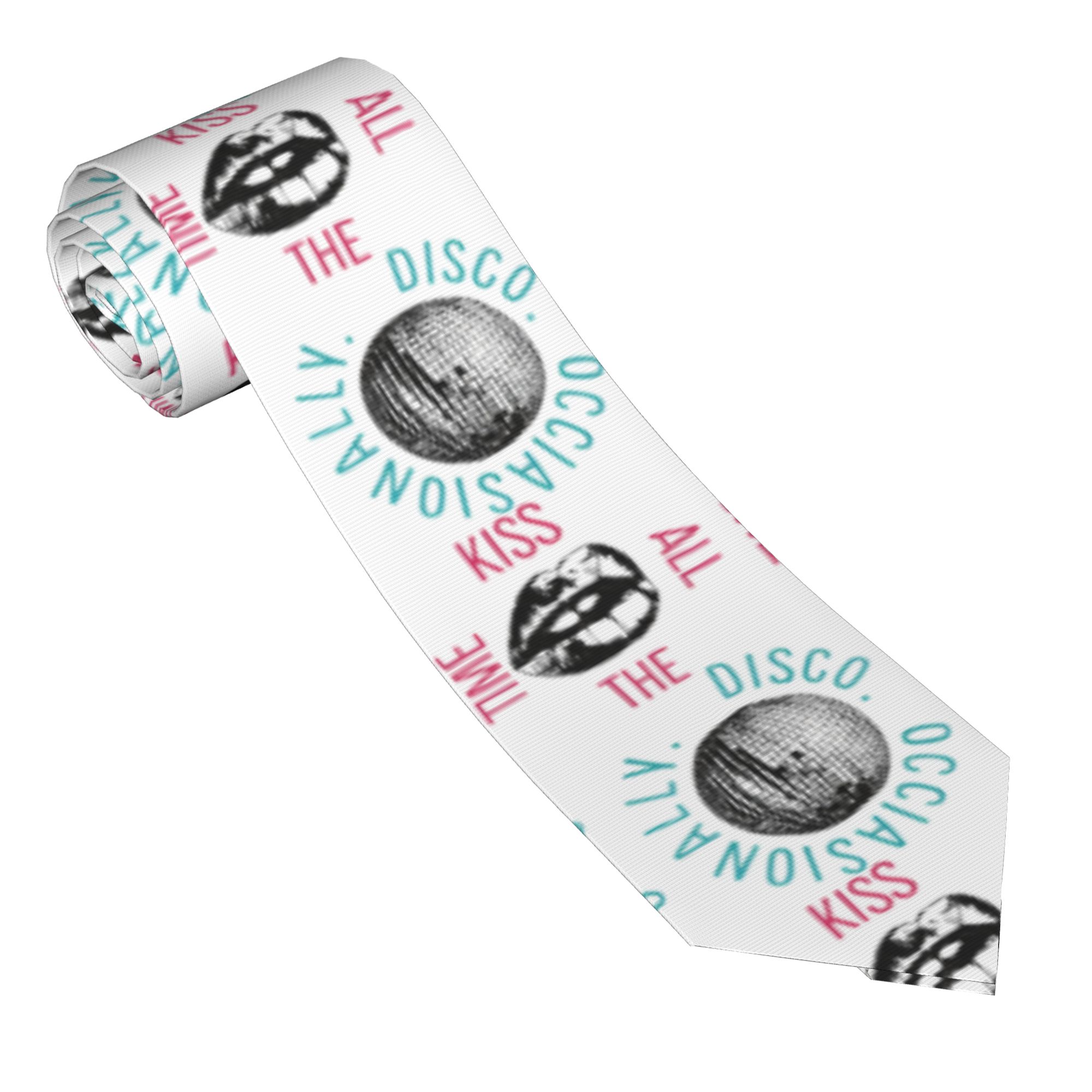 Mens Tie Kiss All The Time Dis - Men Accessories All ulasan dan harga