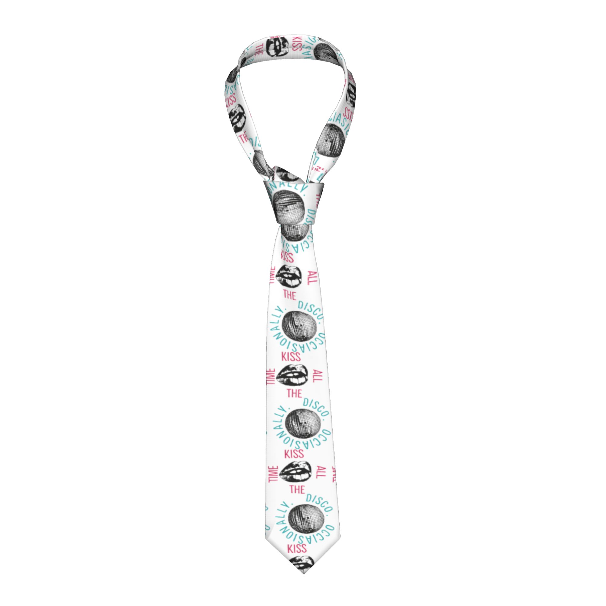 Mens Tie Kiss All The Time Dis - Men Accessories All ulasan dan harga