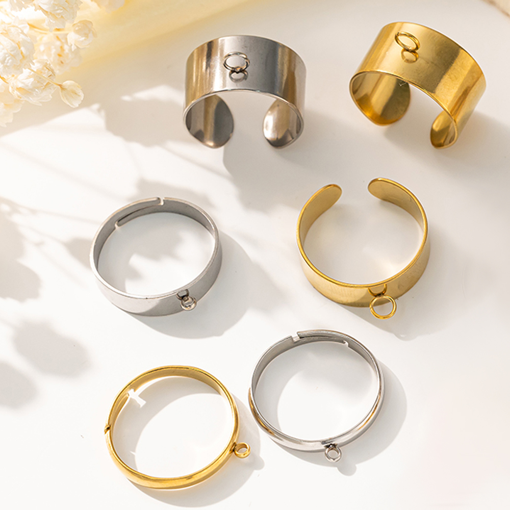 5pcs/Lot Stainless Steel Gold  - Men Accessories Collection ulasan dan harga