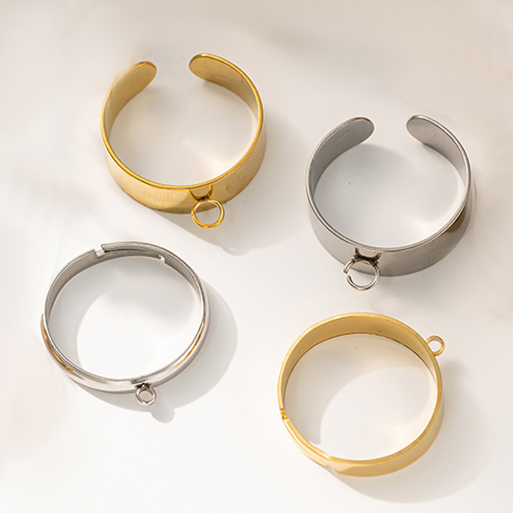 5pcs/Lot Stainless Steel Gold  - Men Accessories Collection ulasan dan harga