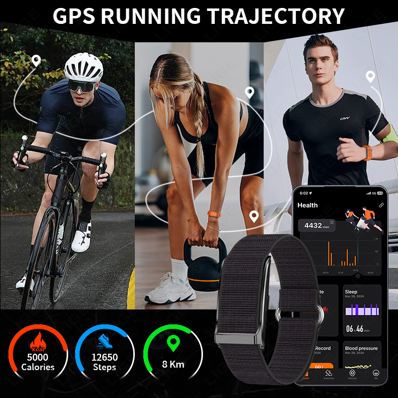 LIGE 100+ Sport Fitness Tracke - Men Accessories Bracelet ulasan dan harga