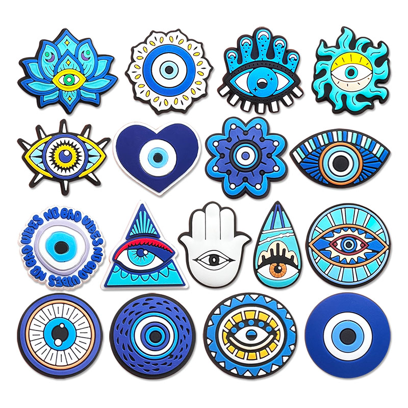 New Arrival Evil Eyes Shoe Cha - Men'S Accessories Crocs ulasan dan harga
