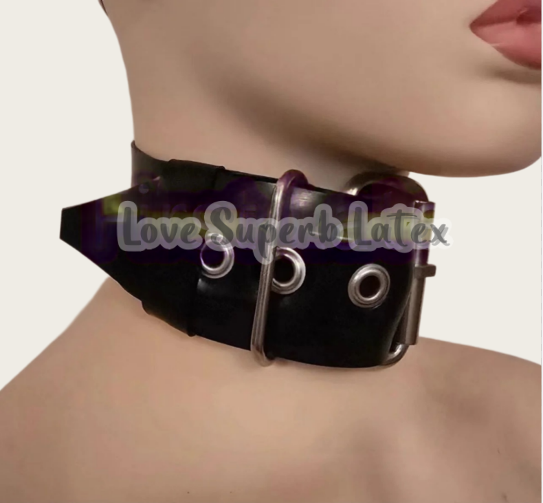 0.4mm Sexy Latex Neck Choker R - Men Accessories Chain ulasan dan harga