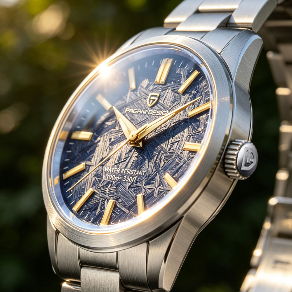 PAGANI DESIGN 40MM Men Quartz  - Men Accessories Bracelet ulasan dan harga