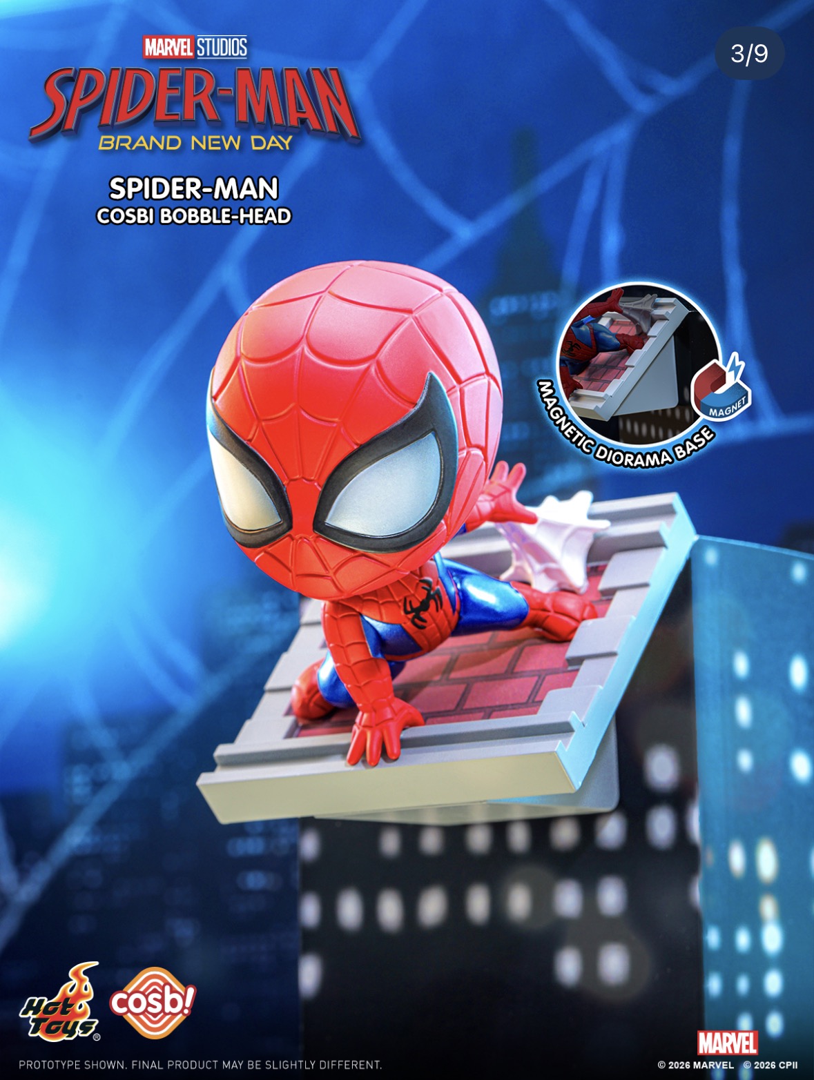 Original Hot Toys Marvel Spide - Men Accessories Collection ulasan dan harga